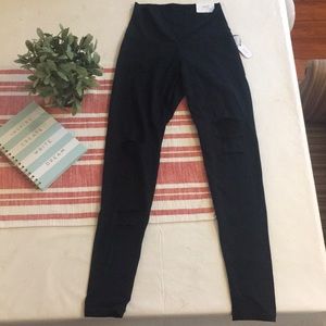 BRAND NEW Aerie cotton ripped leggings